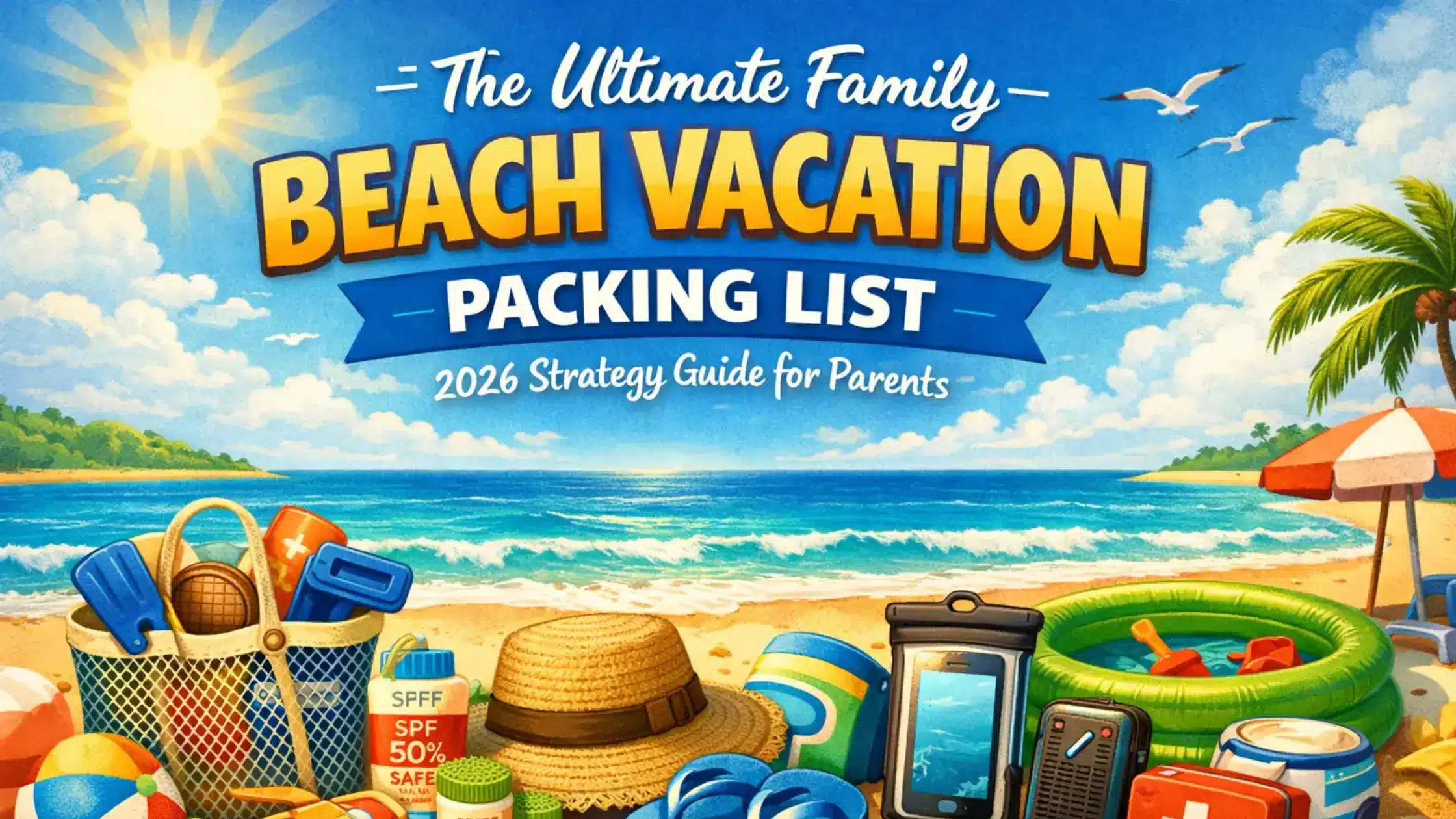 The Ultimate Family Beach Vacation Packing List: A 2026 Strategy Guide for Parents