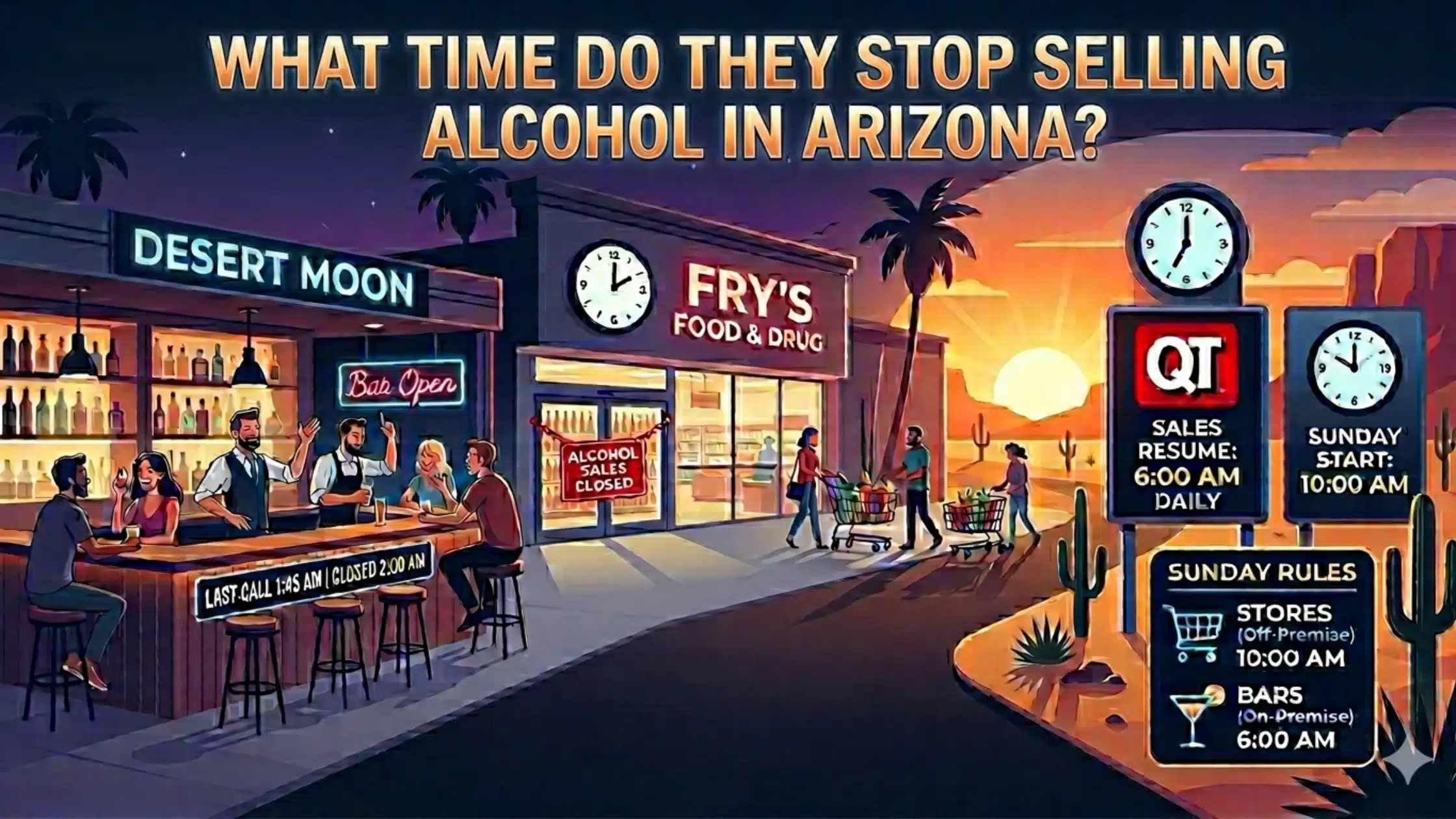 What Time Do They Stop Selling Alcohol in Arizona