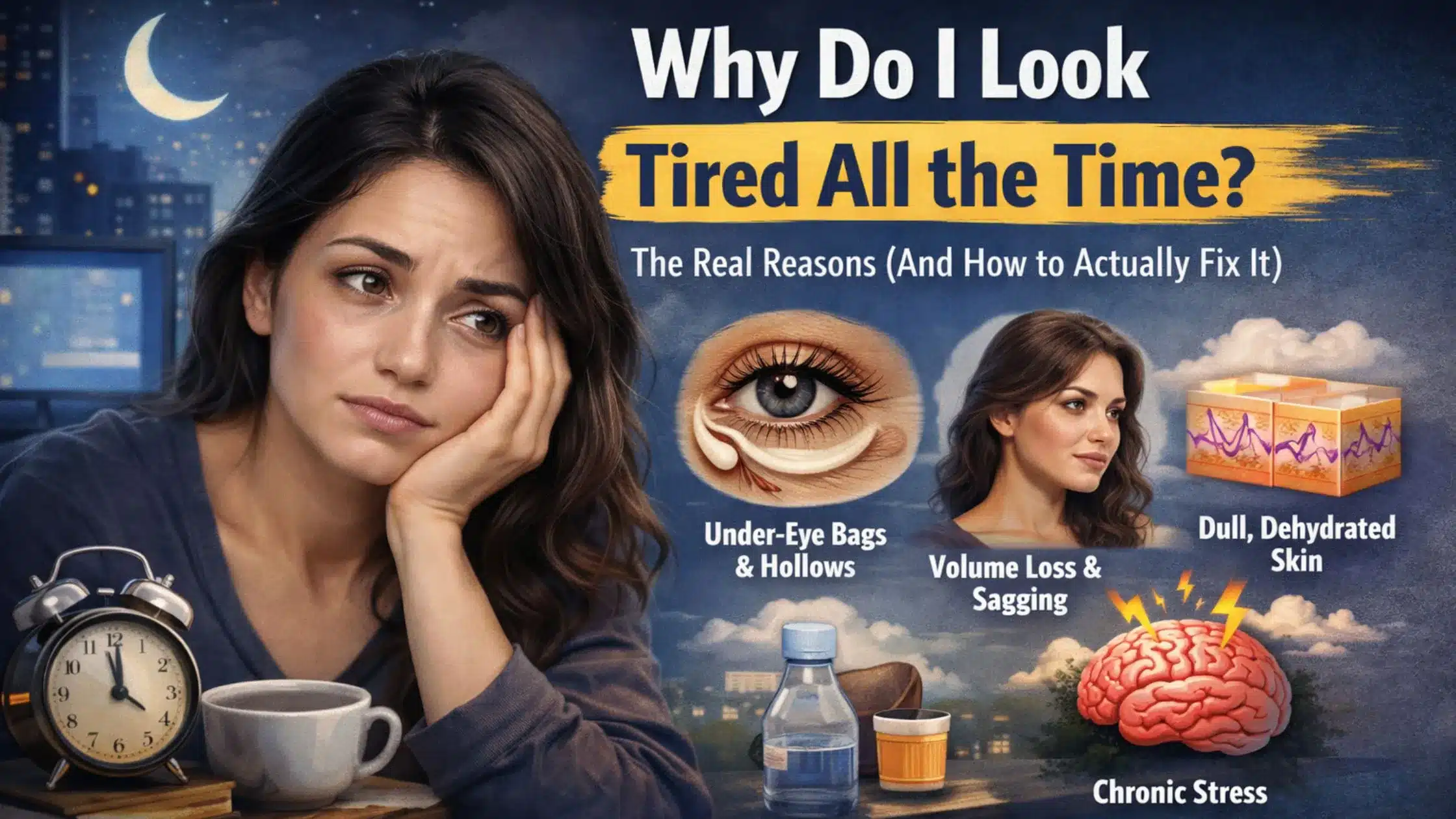 Why Do I look tired all the time